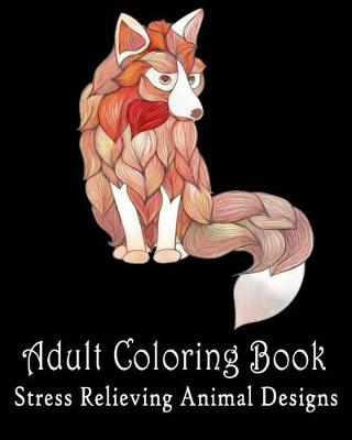 Book cover for Adult coloring pages