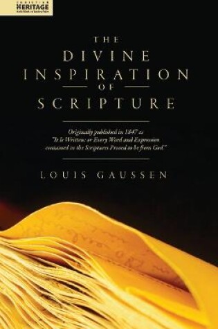 Cover of Divine Inspiration of Scripture