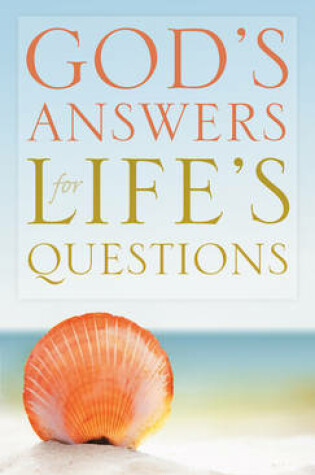 Cover of God's Answers for Life's Questions