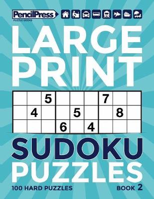 Book cover for Large Print Sudoku Puzzles Book 2