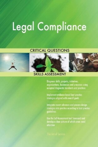 Cover of Legal Compliance Critical Questions Skills Assessment