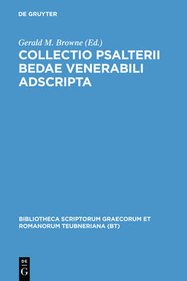 Book cover for Collectio Psalteri Bedae CB