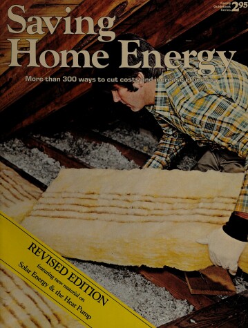 Book cover for Saving Home Energy