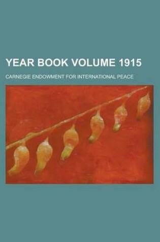 Cover of Year Book Volume 1915