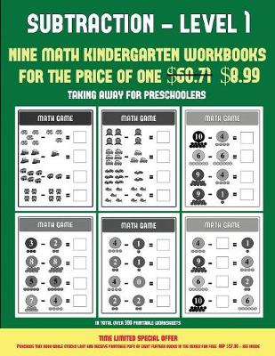 Book cover for Taking Away for Preschoolers (Subtraction level 1)