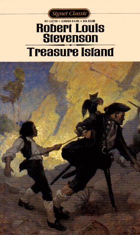 Book cover for Stevenson Robert L : Treasure Island (Sc)