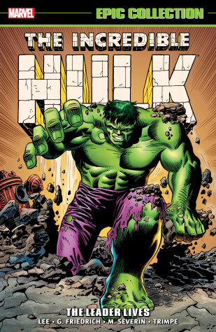 Book cover for Incredible Hulk Epic Collection: The Leader Lives