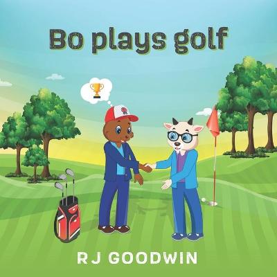 Book cover for Bo plays golf