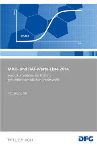 Cover of MAK– und BAT–Werte–Liste 2014