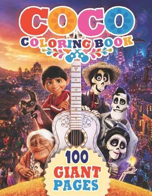 Book cover for Coco Coloring Book