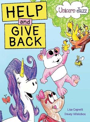 Book cover for Unicorn Jazz Help and Give Back