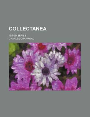 Book cover for Collectanea (Volume 2); 1st-2D Series