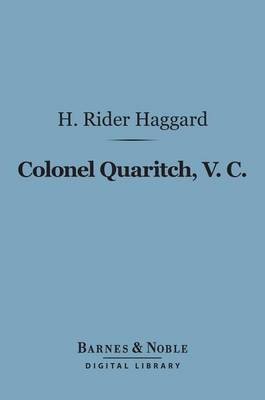 Book cover for Colonel Quaritch, V. C. (Barnes & Noble Digital Library)