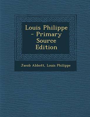 Book cover for Louis Philippe