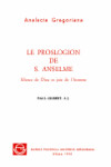 Book cover for Le Proslogion de S. Anselme