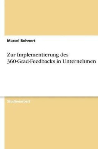 Cover of Zur Implementierung des 360-Grad-Feedbacks in Unternehmen