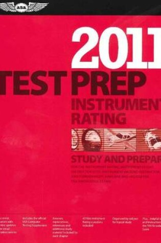 Cover of Instrument Rating Test Prep 2011 / Computer Testing Supplement for Instrument Rating