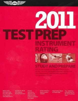 Book cover for Instrument Rating Test Prep 2011 / Computer Testing Supplement for Instrument Rating