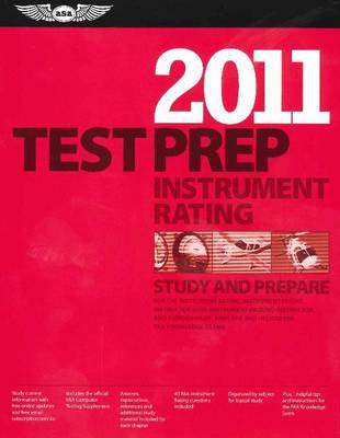 Cover of Instrument Rating Test Prep 2011 / Computer Testing Supplement for Instrument Rating