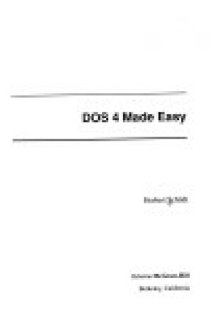 Cover of Disc Operating System 4.0 Made Easy