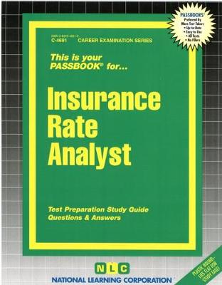 Book cover for Insurance Rate Analyst