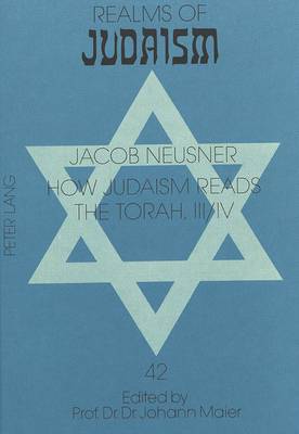 Cover of How Judaism Reads the Torah