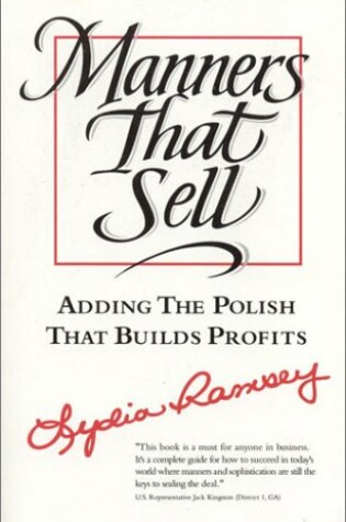 Cover of Manners That Sell