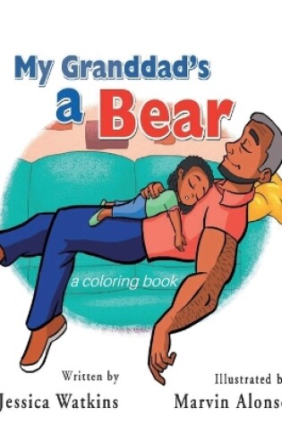 Cover of My Grandad's a Bear Coloring Book