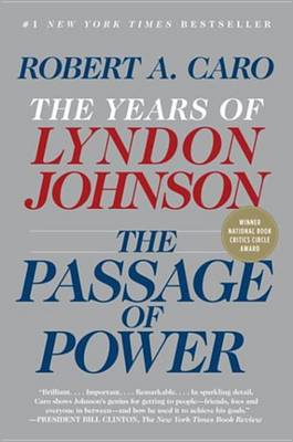 Book cover for The Passage of Power