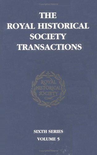 Book cover for Transactions of the Royal Historical Society: Volume 5