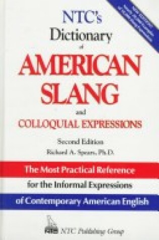 Cover of Ntcs Dict of American Slang 2nd Ed Hard