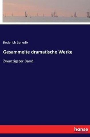 Cover of Gesammelte dramatische Werke