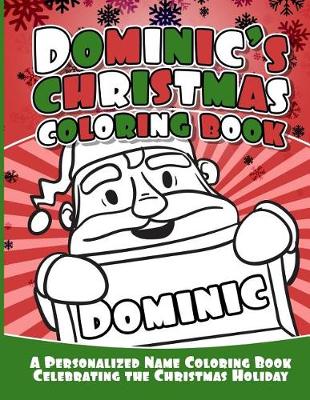 Book cover for Dominic's Christmas Coloring Book