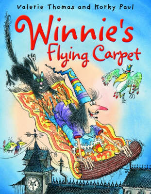 Book cover for Winnie's Flying Carpet