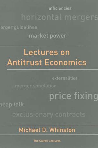 Cover of Lectures on Antitrust Economics