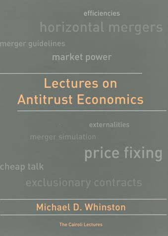 Cover of Lectures on Antitrust Economics