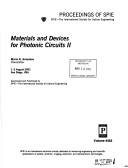 Cover of Materials and Devices for Photonic Circuits II