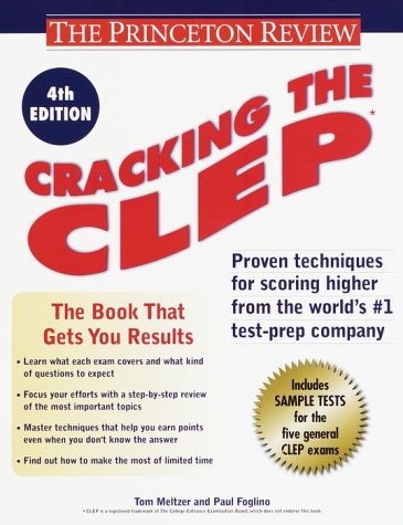 Cover of Cracking the CLEP, 4th Edition