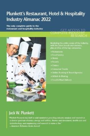 Cover of Plunkett's Restaurant, Hotel & Hospitality Industry Almanac 2022