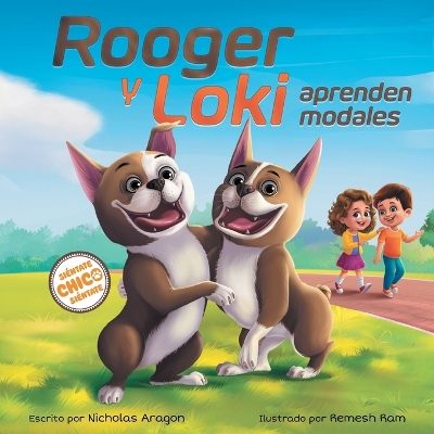 Book cover for Rooger y Loki Aprenden Modales