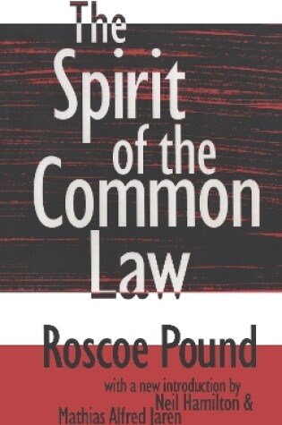 Cover of The Spirit of the Common Law