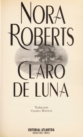 Book cover for Claro de Luna