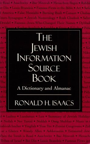 Book cover for The Jewish Information Source Book