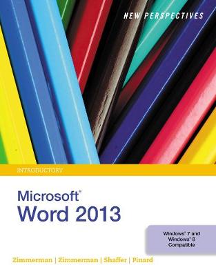 Book cover for New Perspectives on Microsoft® Word 2013, Introductory
