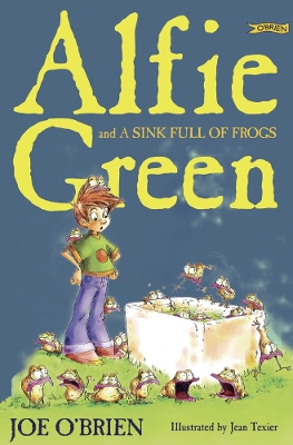 Book cover for Alfie Green and a Sink Full of Frogs