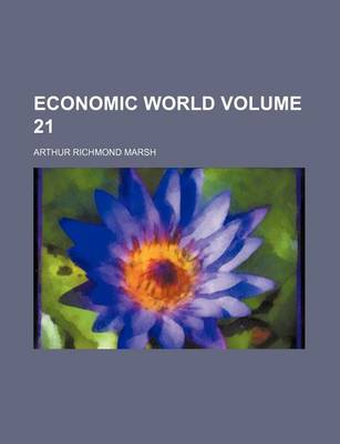 Book cover for Economic World Volume 21