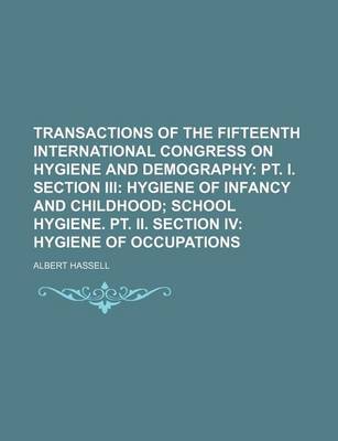 Book cover for Transactions of the Fifteenth International Congress on Hygiene and Demography