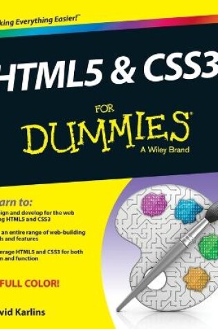 Cover of HTML5 & CSS3 For Dummies