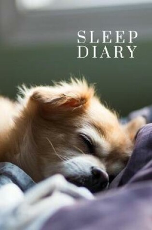 Cover of Sleep Diary Sleepy Pomeranian