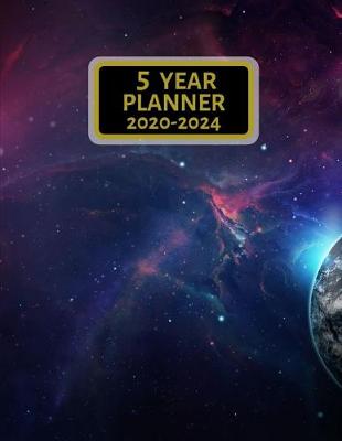 Book cover for 5 Year Planner 2020-2024